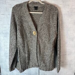 Cally women’s cardigan 1 button snap closure coastal grandma cozycore Classic